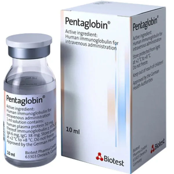 Pentaglobin (Human Normal Immunoglobulin) available Delhi, Mumbai, Madras, Hyderabad, Bangalore India