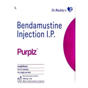 Purplz (Bendamustine) Injection available Delhi, Mumbai, Madras, Hyderabad, Bangalore India