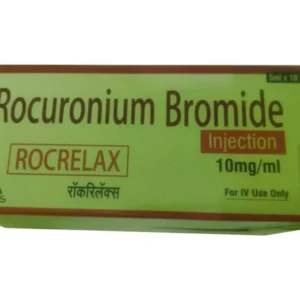 Rocrelax (Rocuronium Bromide) available Delhi, Mumbai, Madras, Hyderabad, Bangalore India