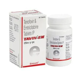 Tavin EM (Emtricitabine+Tenofovir Disoproxil Fumarate) available Delhi, Mumbai, Madras, Hyderabad, Bangalore India