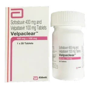 Velpaclear (Sofosbuvir + Velpatasvir) available Delhi, Mumbai, Madras, Hyderabad, Bangalore India