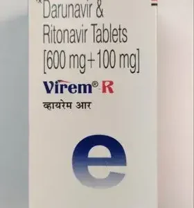 Virem R (Darunavir + Ritonavir) Tablet available Delhi, Mumbai, Madras, Hyderabad, Bangalore India