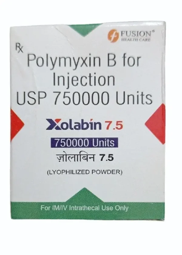 Xolabin (Polymyxin B) available Delhi, Mumbai, Madras, Hyderabad, Bangalore India