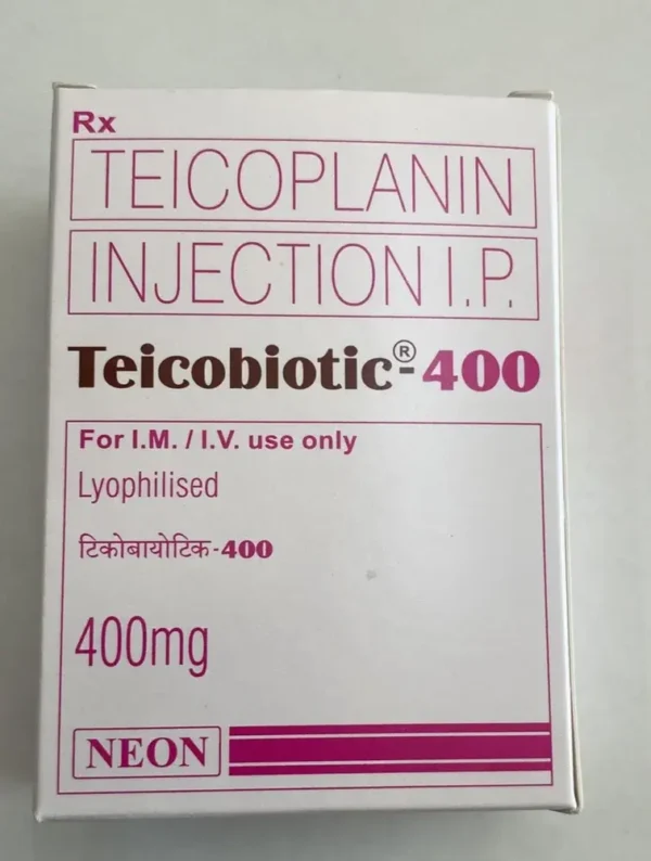 Teicobiotic (Teicoplanin) available Delhi, Mumbai, Madras, Hyderabad, Bangalore India