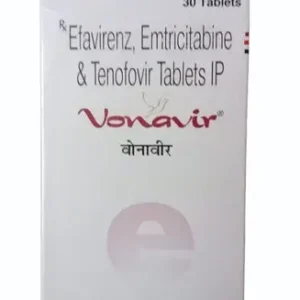 Vonavir (Efavirenz+Emtricitabine+Tenofovir Disoproxil Fumarate) available Delhi, Mumbai, Madras, Hyderabad, Bangalore India